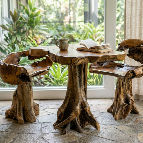 Dining table teak - table,