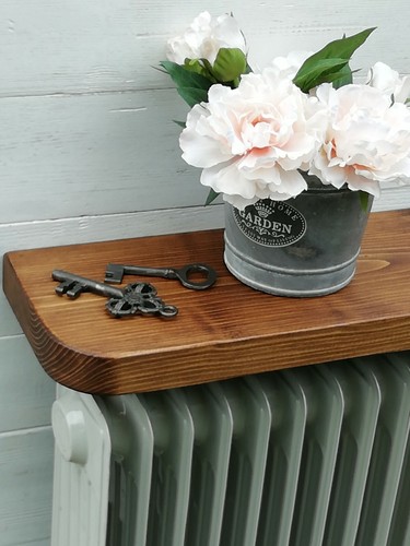 Solid pine wood radiator - wood,