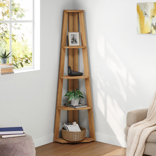 Corona bookcase corner ladder - corner,