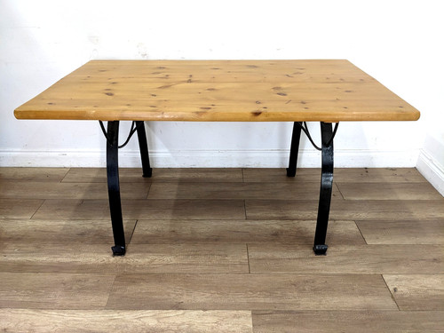 Dining table solid - table, pine
