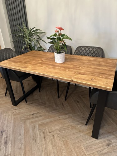 Rustic dining table - table, handmade