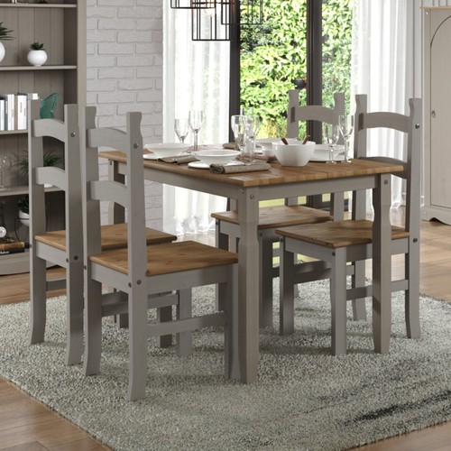 Corona grey rectangular dining - grey,