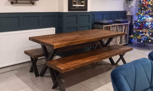 Solid wood chunky rustic - solid,