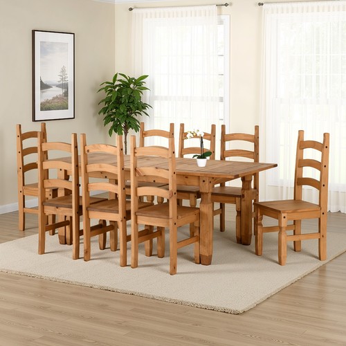 Corona extending dining set - extending,