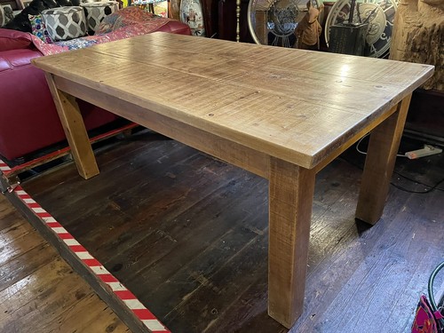 Solid real wood dining - solid, table