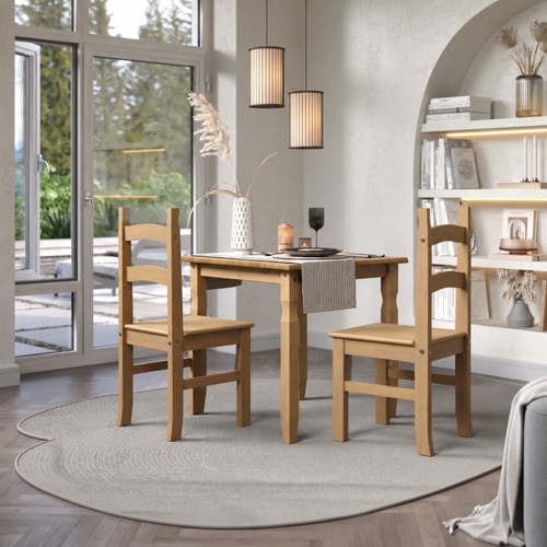 Corona square dining table and - table,