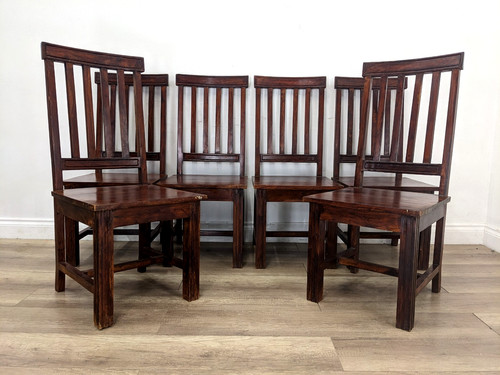 Dining chairs solid oak - dining,