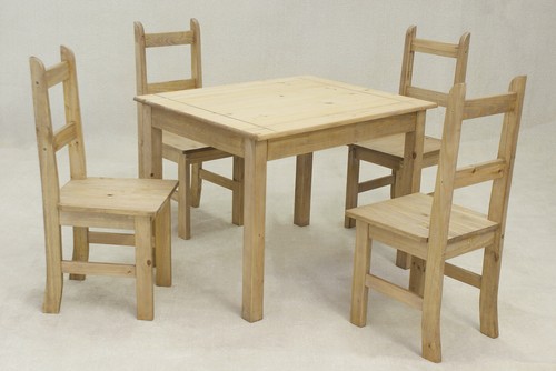 Corona pine dining - table, set