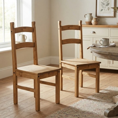 Rustic solid pine - pine, dining